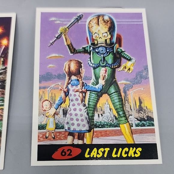 1994 Topps Mars Attacks 56-66 - 11 Cards Unpublished - Picture 4 of 16